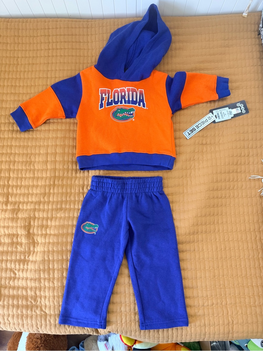 Florida Gators Kids Orange & Royal Blue Hoodie Set